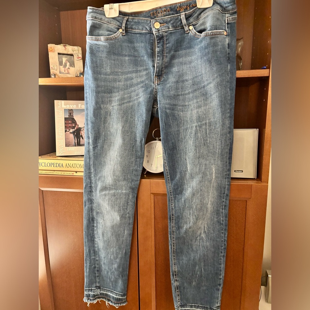 ESCADA Soft Ankle Jeans W17” H18” R10” I28”